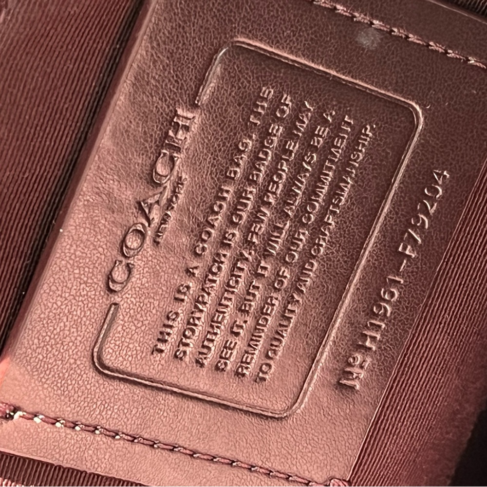 Coach Black Signature Duffel Bag - Picture 6 of 7